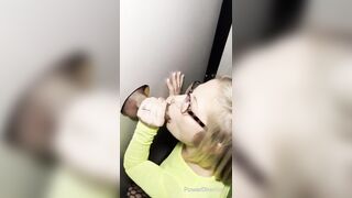 Getting fucked by a stranger at a gloryhole
