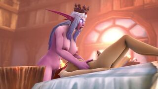 Autumn Evening Longing - World of Warcraft Futa x futa