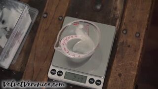 He almost after orgasm - POV STAND JOB JIZZ FLOW