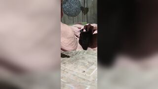 In Her Twat Goes the Big Black Jock