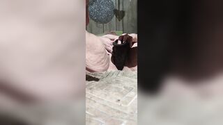 In Her Twat Goes the Big Black Jock