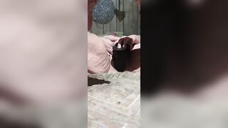 In Her Twat Goes the Big Black Jock