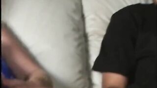 White Doxy with Black Thong on Pounding Black Stud's Butt In advance of This chab Cums