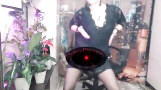 One Night in the Life of a Webcam Aimeeparadise Big Moist Tits in Cream, Perky Booty Wagging and Heartless Sex-toy Pounding Into a