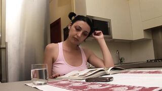 Filth stepdaddy has no scruples to screw his young stepdaughter