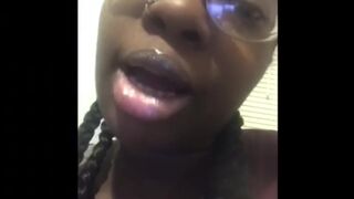 Watch me swallow you slut