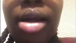 Watch me swallow you slut