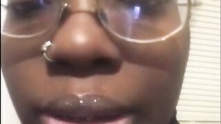 Watch me swallow you slut