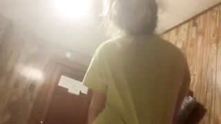 Golden-haired College Girl Rides Dong Reverse Cowgirl