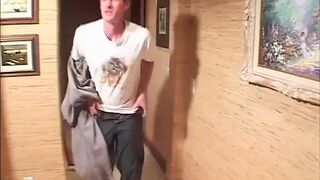Sexy golden-haired big anal penetrated