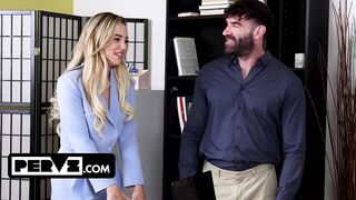 Golden-haired Wife Fucked by Boss Trailer