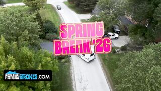 Julia's College Virgin Teaser - Spring Break Begins