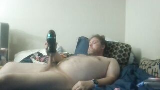 Lonely Man Uses Anal Toy and Masturbator to Satisfy Himself