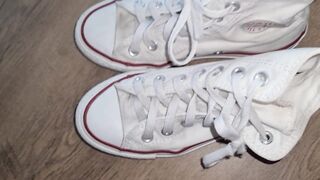 Cum on petite Converse