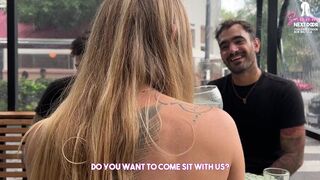American tour wench gets first DP by two latinos in Buenos aires ft. BOB BIG TULA