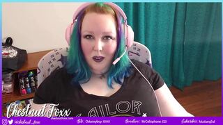 Gamer Girl Spanks and Masturbates on Stream - PREVIEW