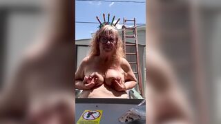 Big Tits and Birthday Cake Celebration
