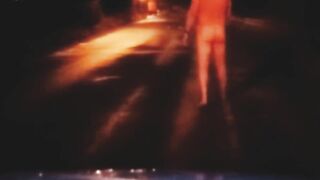 Bare in street