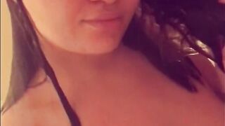 Shower Tease and Toy Enjoyment