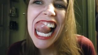 Mouth Journey & Self Dentistry - teeth scraping, tools, uvula examination