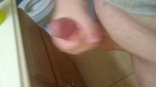 Solo quick cum after work