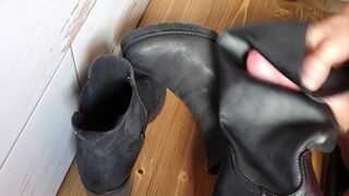 Cumming on ankle boots