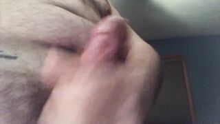 Wanking my shlong