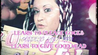 Learn to please rods learn to give wonderful head