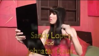 Big black cock in trans woman, white ramrod in black stud
