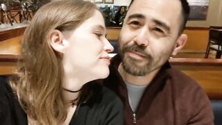 Intimate Fondling in a Public Restaurant