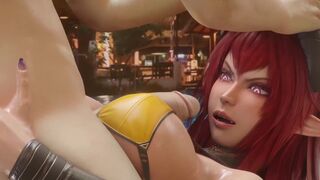 Daemon Hotty Titfuck 2 Animation with Sound Big Melons