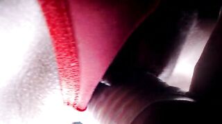 Snatch eating stepmom with sleeve