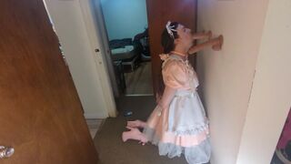 Sissy Katya's throat training