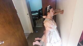Sissy Katya's throat training