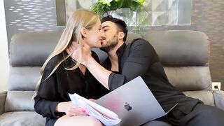 "ONE KNOB WASN'T ENOUGH FOR JUST ON OF US.."AVID 2 ANGELS 1 STUD THREE-SOME WITH LOUD SCREAMING ORGASMS