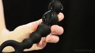 Screwing The one and the other Holes - Anal Beads & Sextoy