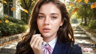 I banged the smartest 18-year-old female student right by our university building. Fucking her taut vagina is pure joy![AI]