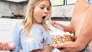 Stepbro's Big Cock Is Better Than Cake for Coco Lovelock's Juicy Twat