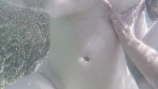 Hot Teen Couple Have Pool Sex In Airbnb + Cumshot JAKEANDHOLLY
