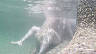 Hot Teen Couple Have Pool Sex In Airbnb + Cumshot JAKEANDHOLLY