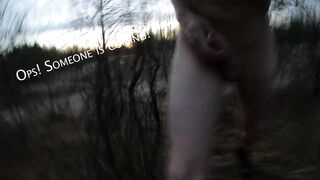 Ops! Truly close one! - Risky public nudity - Johann Wood