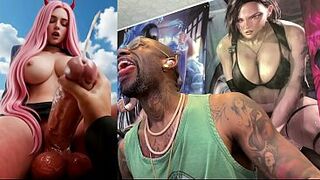 Long Jock Transgender Imp Deepthroating Rod, Jerking Off And Making A Business Woman Cum Hard, Transgender Black Knight, Trans Matrix Slut Getting Anal Screwed While Cumming, AI Generated