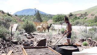 Knotty Male Spreading Seed & Shredded Abs. Full HD