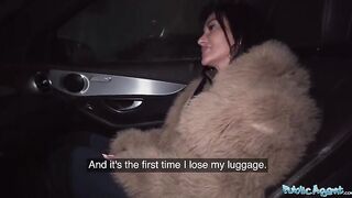 That hot peice of booty rides my shlong - Public Agent