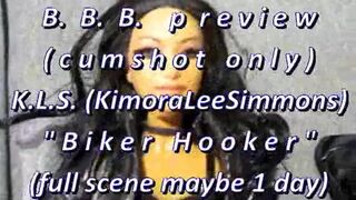 B.B.B. preview: K.L.S. "Biker Hooker" (cum merely) WMV with slow-motion