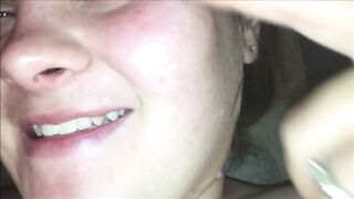 Twat Cumming & Squirting All Over Cock During Sex, Close Up