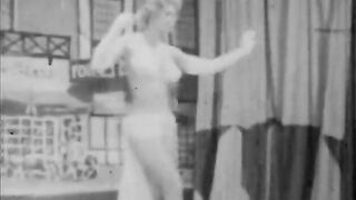 Hot vintage MILFS sensual stripping