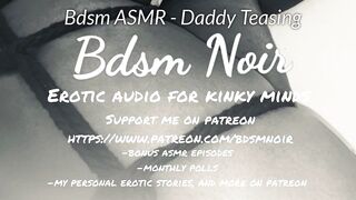 Bdsm ASMR - Daddy Teasing 