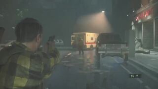 shop owners shoots load on customers
