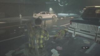 shop owners shoots load on customers